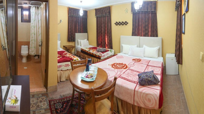 اتاق اقتصادی 2 هتل سنتی نیایش شیراز
